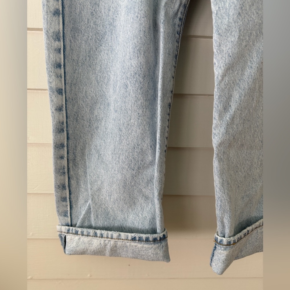 Levi’s | Ribcage Straight Ankle Jeans Light Wash Size 29 High Rise - Picture 6 of 9